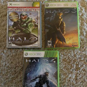 Xbox 360 Halo Game Bundle